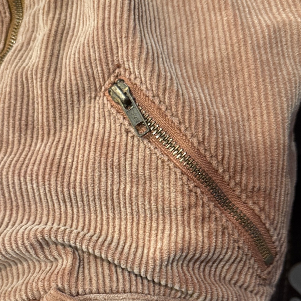 Adorable Pol brand Tan Corduroy Moto style Jacket! Like new! - Picture 10 of 11